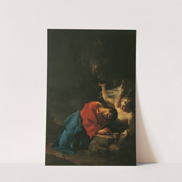 Christ on the Mount of Olives Dating by Paul Troger