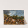 Christ on the road to Calvary by Gillis Mostaert