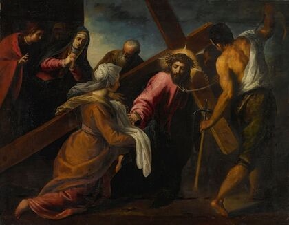 Christ On The Road To Calvary