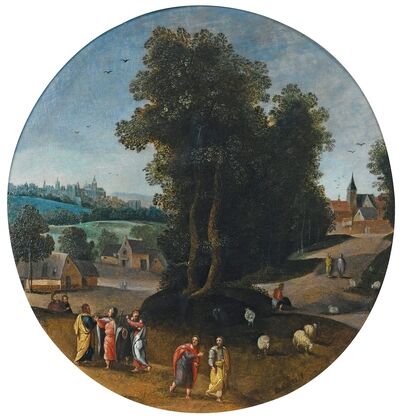 Christ On The Road To Emmaus