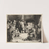 Christ preaching (&#8216;La Petite Tombe&#8217;) (circa 1657) by Rembrandt van Rijn