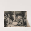 Christ Preaching (&#039;La Petite Tombe&#039;) by Rembrandt van Rijn