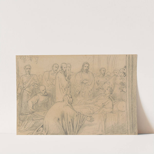 Christ Raising the Widow&#039;s Son by Richard Westall