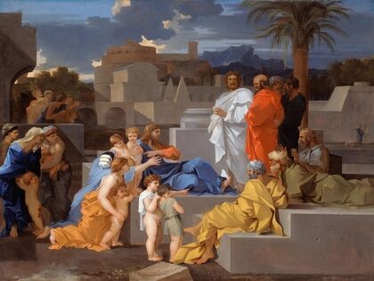 Christ Receiving the Children (c. 1655)
