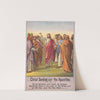 Christ sending out the Apostles (1905) by Stecher Litho. Co