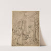 Christ Taking Leave of His Mother by Hans Leonhard Schäufelein