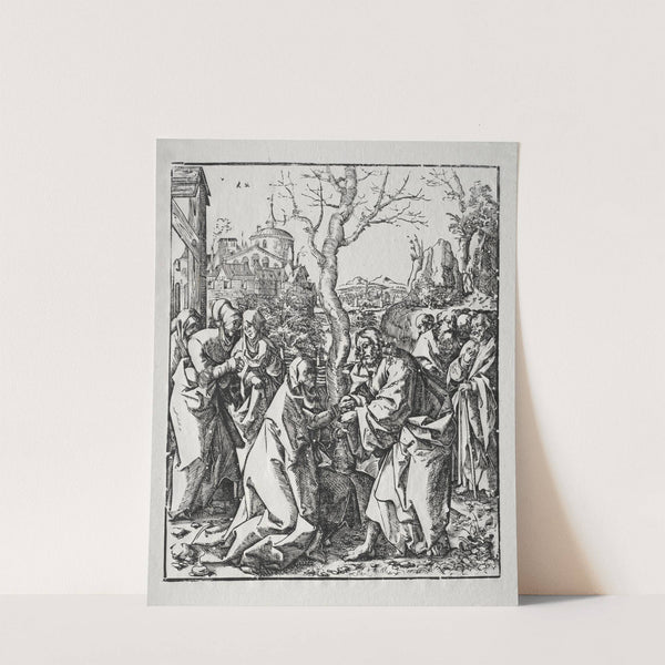 Christ Taking Leave of his Mother (after 1500) by Wolf Traut
