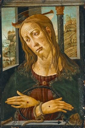 Christ with the symbols of the Passion