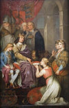 Christian I Proclaiming Holstein a Duchy in 1474. Painted for Christiansborg Castle (1780)