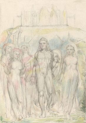 Christian with the Shield of Faith, Taking Leave of His Companions