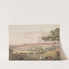 Christiansfeld, fra den vestlige side by Søren L. Lange