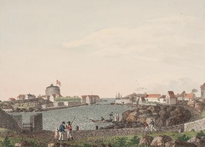 Christiansø. Nordhavnen