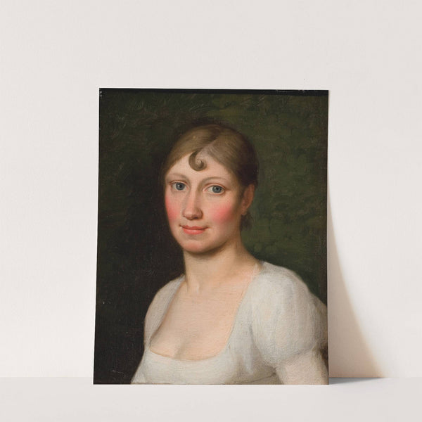 Christine Rebekka Eckersberg, f. Hyssing, kunstnerens første hustru (1809) by Christoffer Wilhelm Eckersberg