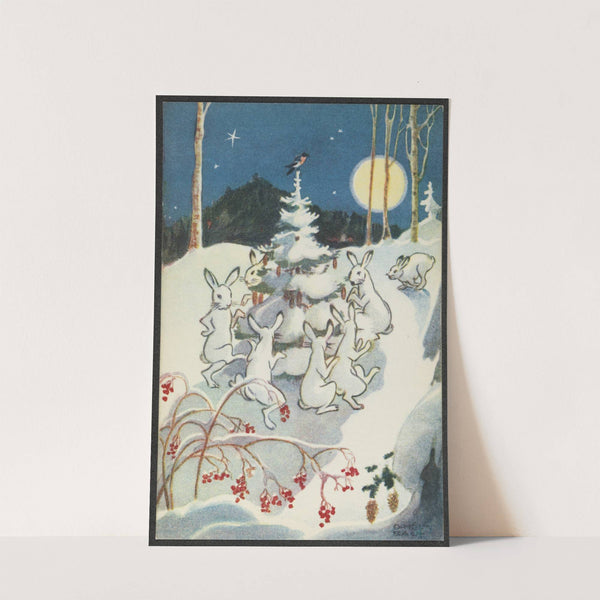 Christmas card by Olaf Christoffer Mølbach