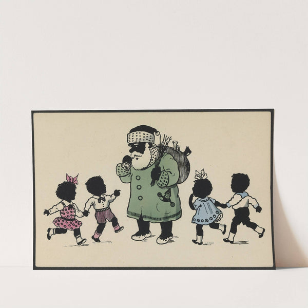 Christmas Card by Hermann Wolff