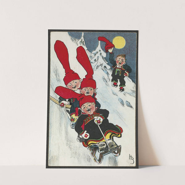 Christmas Card by Henrik Backer