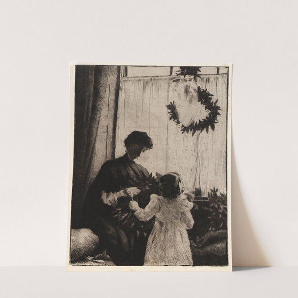 Christmas Greens (1887-1893) by Julian Alden Weir