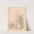 Christmas scene study for postcard by Pierre Bonnard