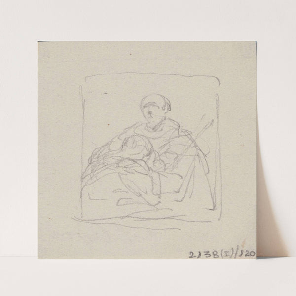 Christopher Columbus and his Sick Son by Nicaise De Keyser