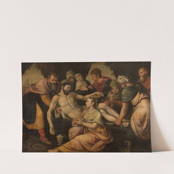 Christ&#039;s Entombment by Lambert Van Noort