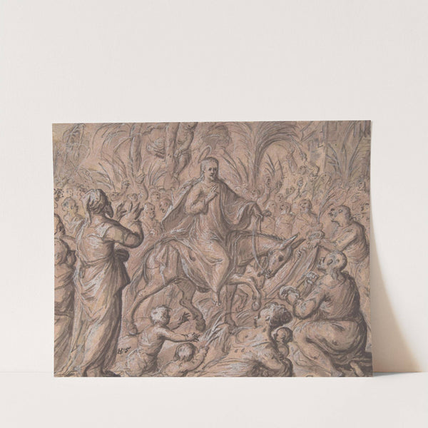 Christ's Entry into Jerusalem by Hans Stutte