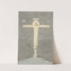 Christus aan het kruis; catacombe-schildering by David Humbert de Superville