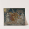 Christus erblickt im Traum das Kreuz (1810) by Gottlieb Schick