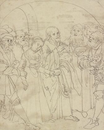 Christus und die Ehebrecherin