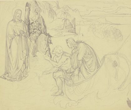 Christus wandelt auf dem Meer
