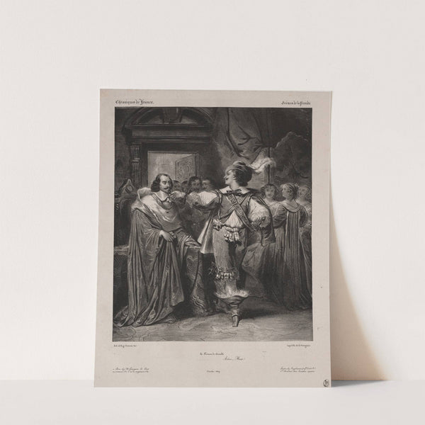 Chronicles of France; Scene of the Fronde – The Prince of Condé (1829) by Eugène Devéria