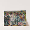 Chulas (women in the countryside) by Francisco Iturrino