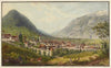 Chur. Von der Bischöflichen-Halden g.d. Galanda aufgenommen (1915-1945)
