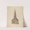 Church (c. 1938) by Mina Lowry