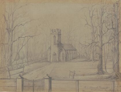 Church at Mount Pleasant, Tennessee, April 1, 1862