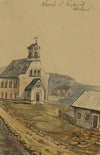 Church at Rejkjavik Iceland