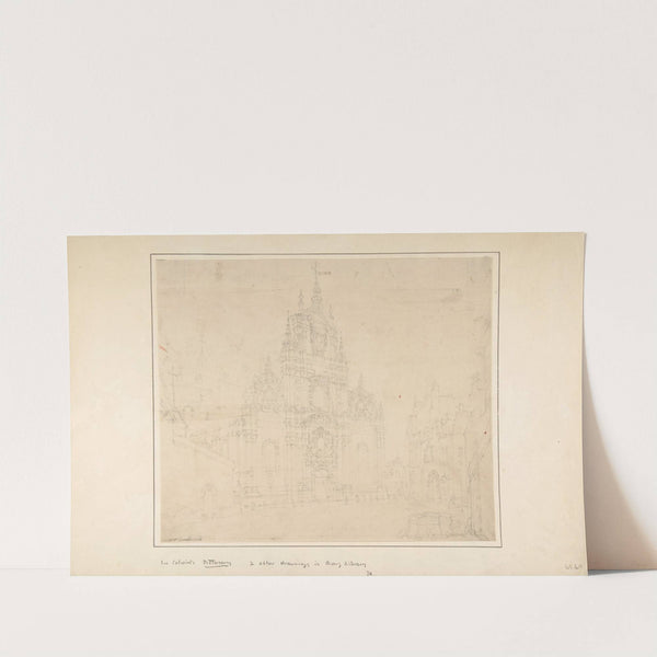 Church Facade (after the French) by William Frome Smallwood