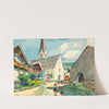Church in Mieders in Tyrol by Oskar Laske