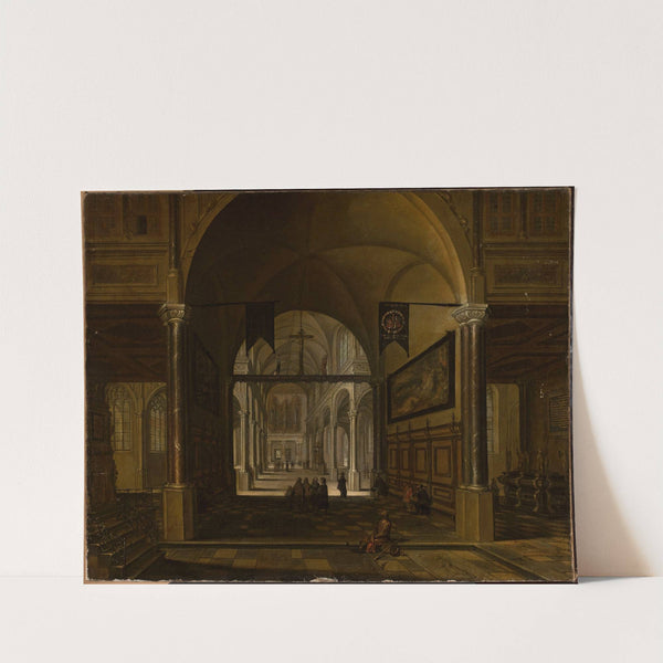 Church interior by Anton Günther Gheringh