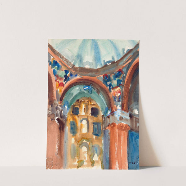 Church Interior by Thomas La Farge