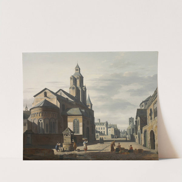 Church of Saint Cecilia, Cologne by Gerrit Adriaensz. Berckheyde