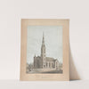 Church of the Pilgrims, Brooklyn, New York (1844) by Frances Flora Bond Palmer
