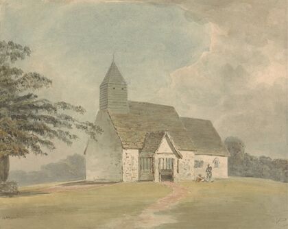 Church with Wooden Belfry
