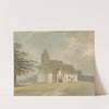 Church with Wooden Belfry by Samuel Davis