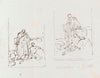 Ciambue and two Studies for ‘Giotto Di Bondone Draws his Sheep in the Sand’