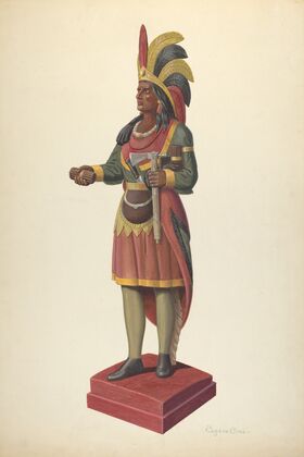 Cigar Store Figure (c. 1937)