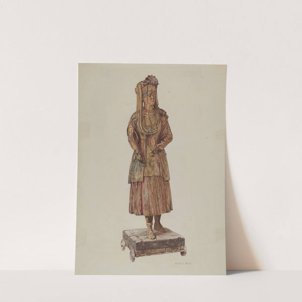 Cigar Store Figure by Hardin Walsh