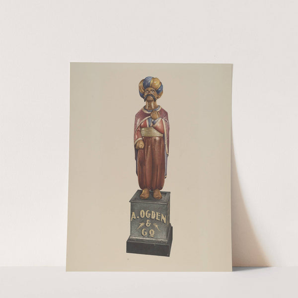 Cigar Store Figure by Robert Pohle