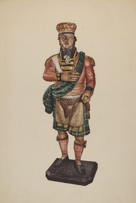 Cigar Store Figure