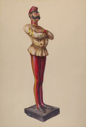 Cigar Store Figure