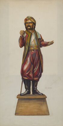 Cigar Store Figure